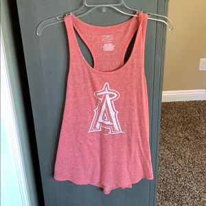 Angels baseball team tank top
